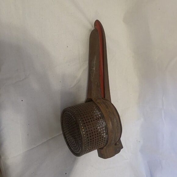 Fruit Juicer, Potato Ricer, Masher, Apple Press Antique Vintage Hand Held - Picture 7 of 7